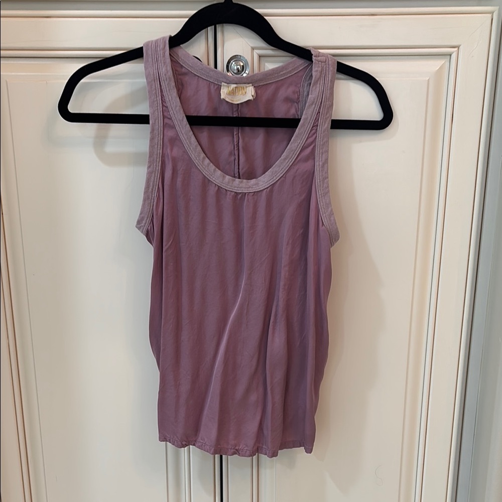 Lavender Sleeveless Women's Top